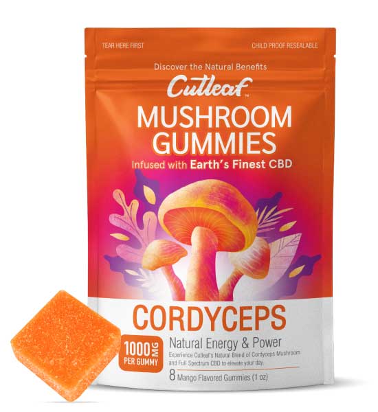 mushroom gummies - cordyceps