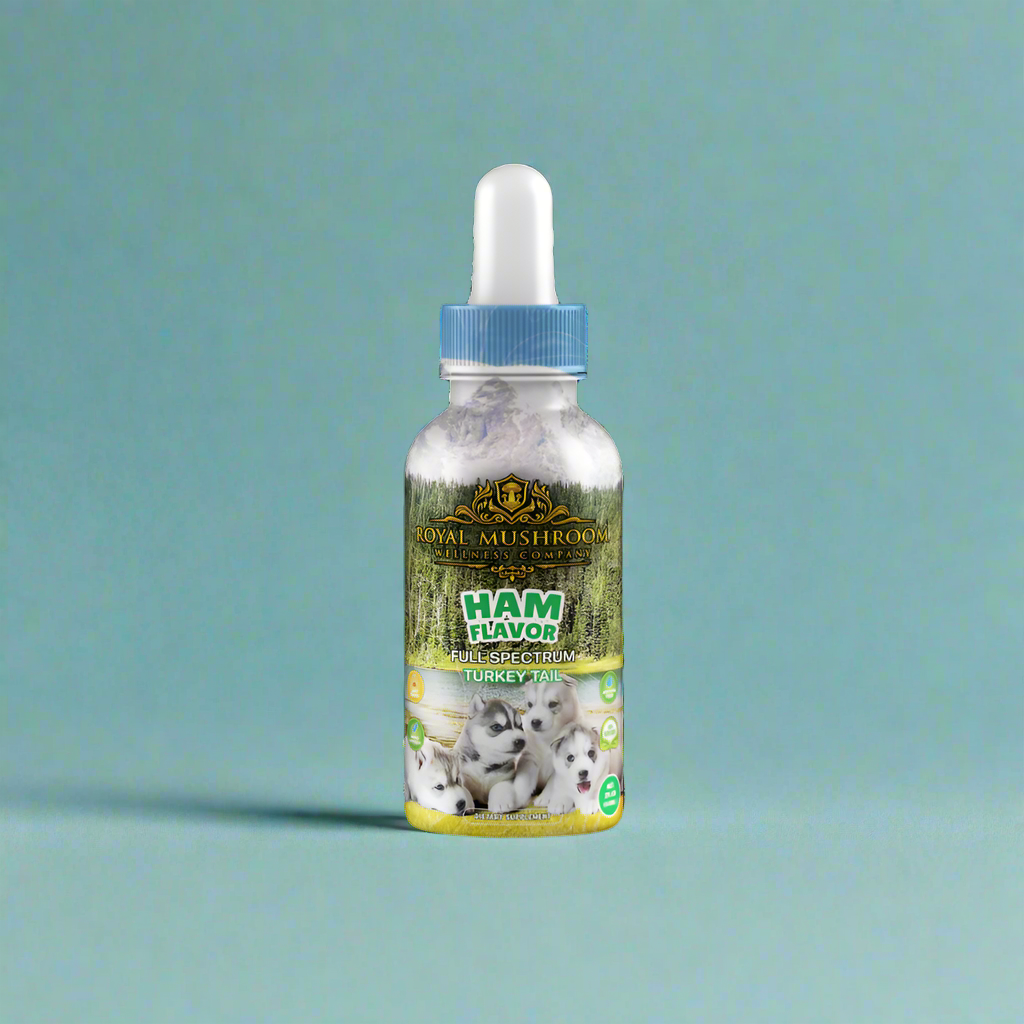 dogs tincture ham flavor - turkey-tail