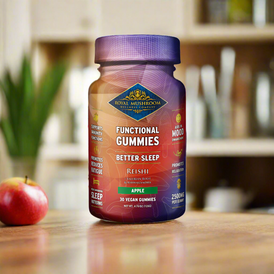 Better Sleep Reishi Gummies Apple Flavor 30 Ct