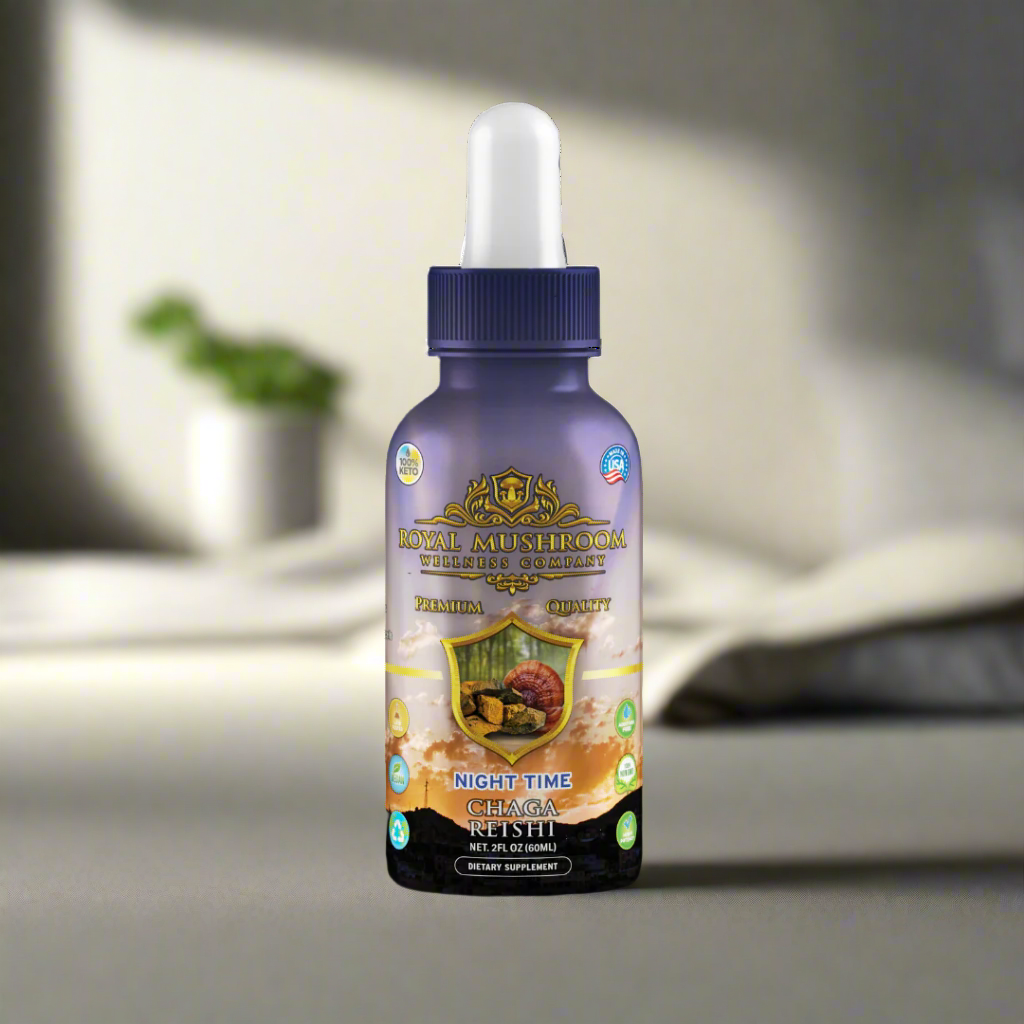 night time tincture | chaga & reishi extract