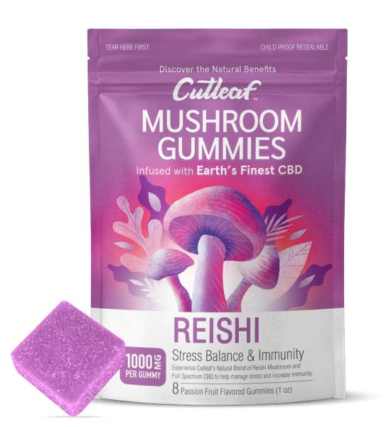 reishi 1000mg mushroom gummies