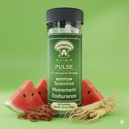 PULSE Watermelon Rings  Cordyceps & Ginseng
